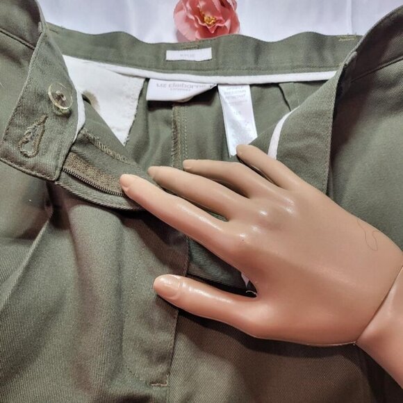 Liz Claiborne, Kylie Pants, Wrinkle Free, Women's Tan,  Size 12P - Picture 3 of 6